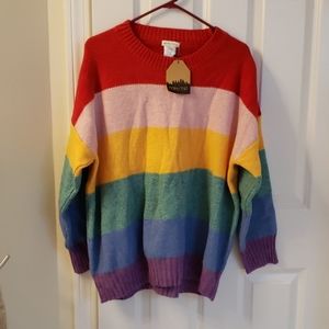 Rainbow sweater